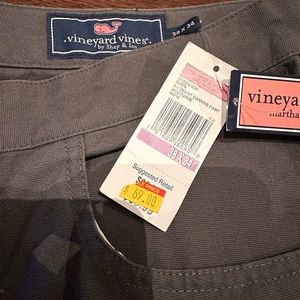 NWT Vineyard Vines size 38 x 34 5 pocket Canvas Pant Nocturne